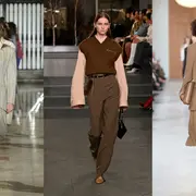 La sastrería oversize, los tonos tierra y los skrousers, algunas de las tendencias en la pasarela de New York Fashion Week