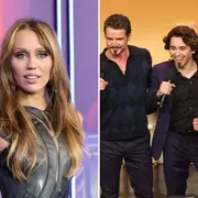 Foto de la celebración de la temporada número 50 de Saturday Night Live.