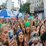 Marcha del Día de la Mujer en Buenos Aires