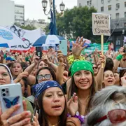 Marcha del Día de la Mujer en Buenos Aires