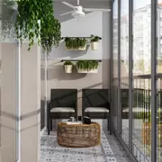 Cómo decorar balcones muy pequeños.