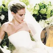 El insólito precio con el que encontraron al vestido de novia de Sarah Jessica Parker en Sex and the City