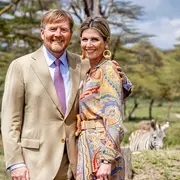 Máxima Zorreguieta en su viaje a Kenia