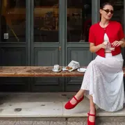 Las ballerinas vuelven a ser protagonistas en looks de día