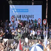 Marcha por la Memoria, Verdad y Justicia el 24 de Marzo de 2024 en Plaza de Mayo