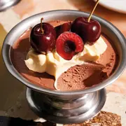 Mousse de chocolate: rico y fácil de hacer.
