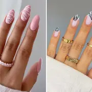 El cebra nails es una de las propuestas del 2025 que ya se posiciona como tendencia