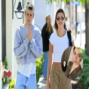 Fotos de Justin y Hailey Bieber y de Tini.
