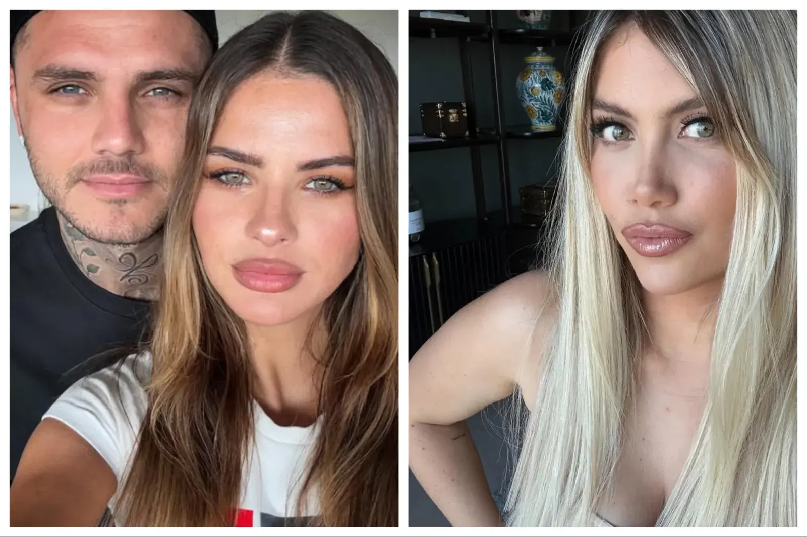 La pelea entre Wanda Nara, Mauro Icardi y La China Suárez.