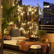 Balcón: ideas simples para iluminarlo bien y sin gastar de más