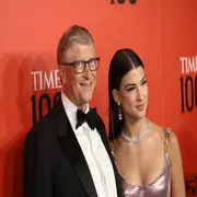 Bill y Phoebe Gates en la entrega de los 100 personajes más destacados del año de Time
