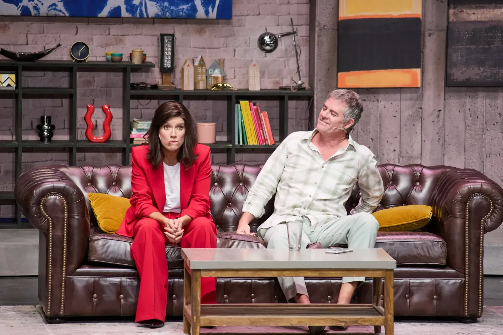 Laurita Fernández y Mike Amigorena