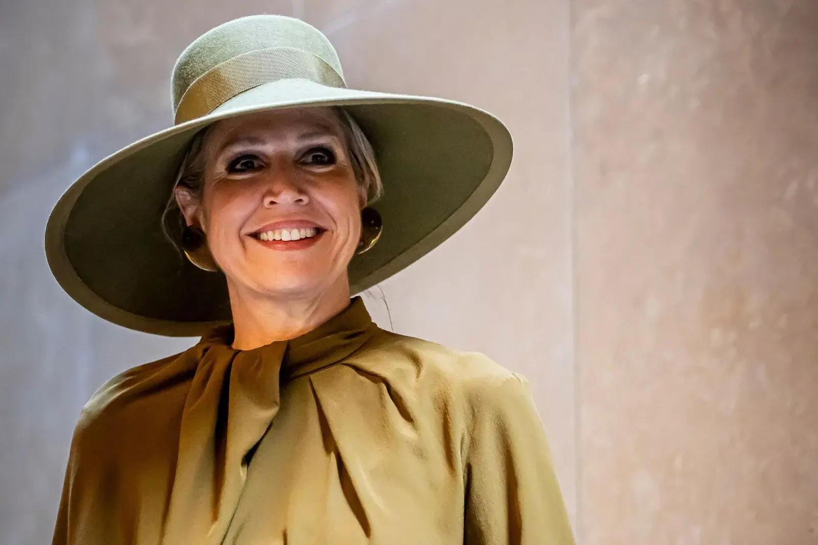 Máxima Zorreguieta asistió a la inauguración de la exposición “Above Ground Level, 25 Years of Archaeological Finds” en el Museo Nacional de Antigüedades de Leiden