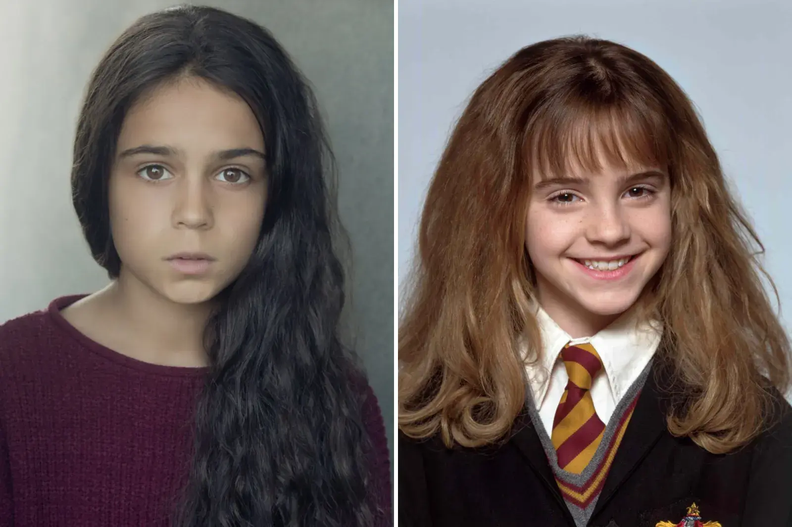 Foto de Arabella Stanton y Emma Watson.