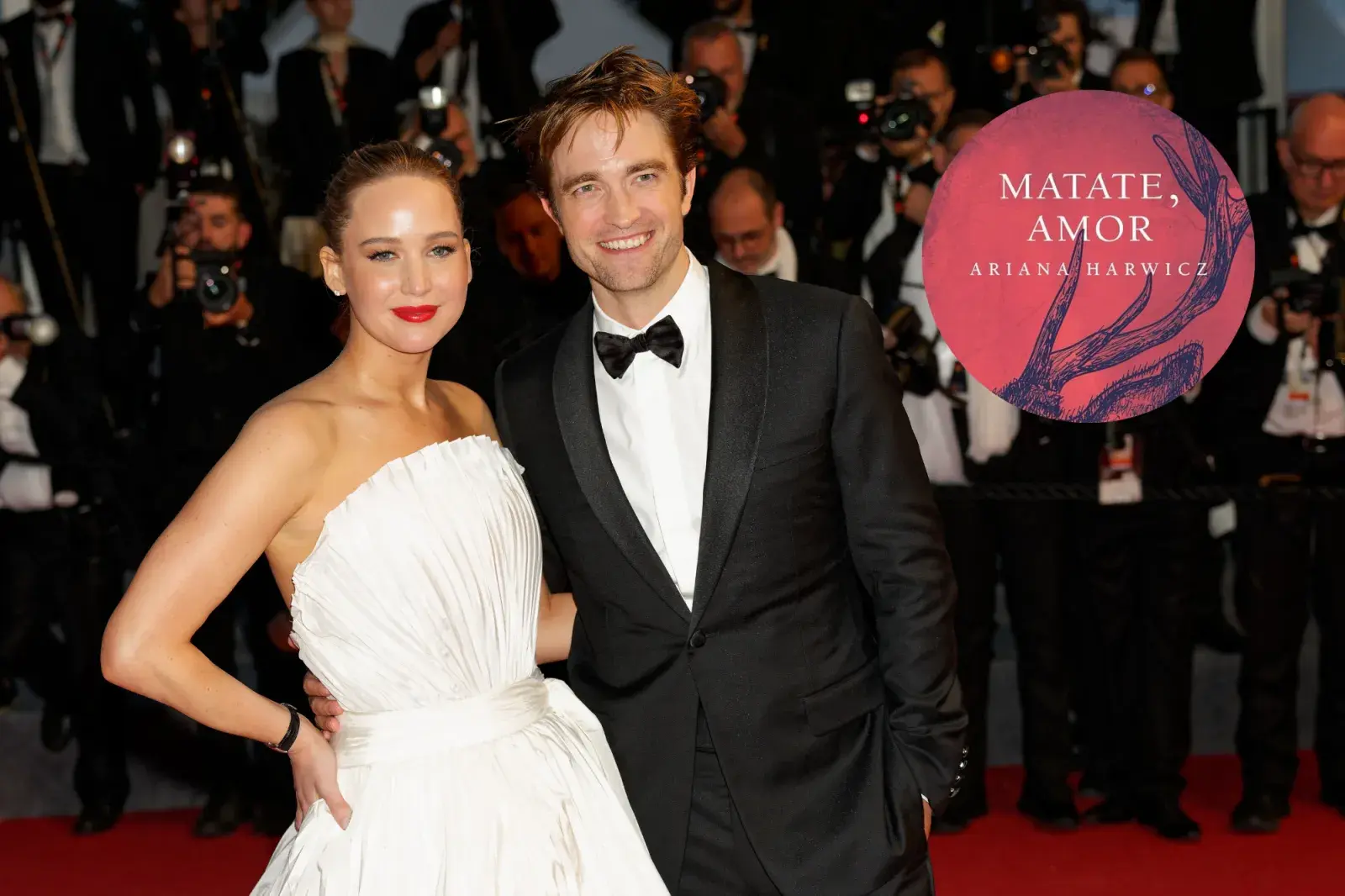 Jennifer Lawrence y Robert Pattinson protagonizan la adaptación al cine del libro argentino Matate, amor.