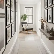 Ideas económicas para transformar pasillos oscuros en un lugar creativo