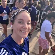 Sole Simond corriendo 10 km