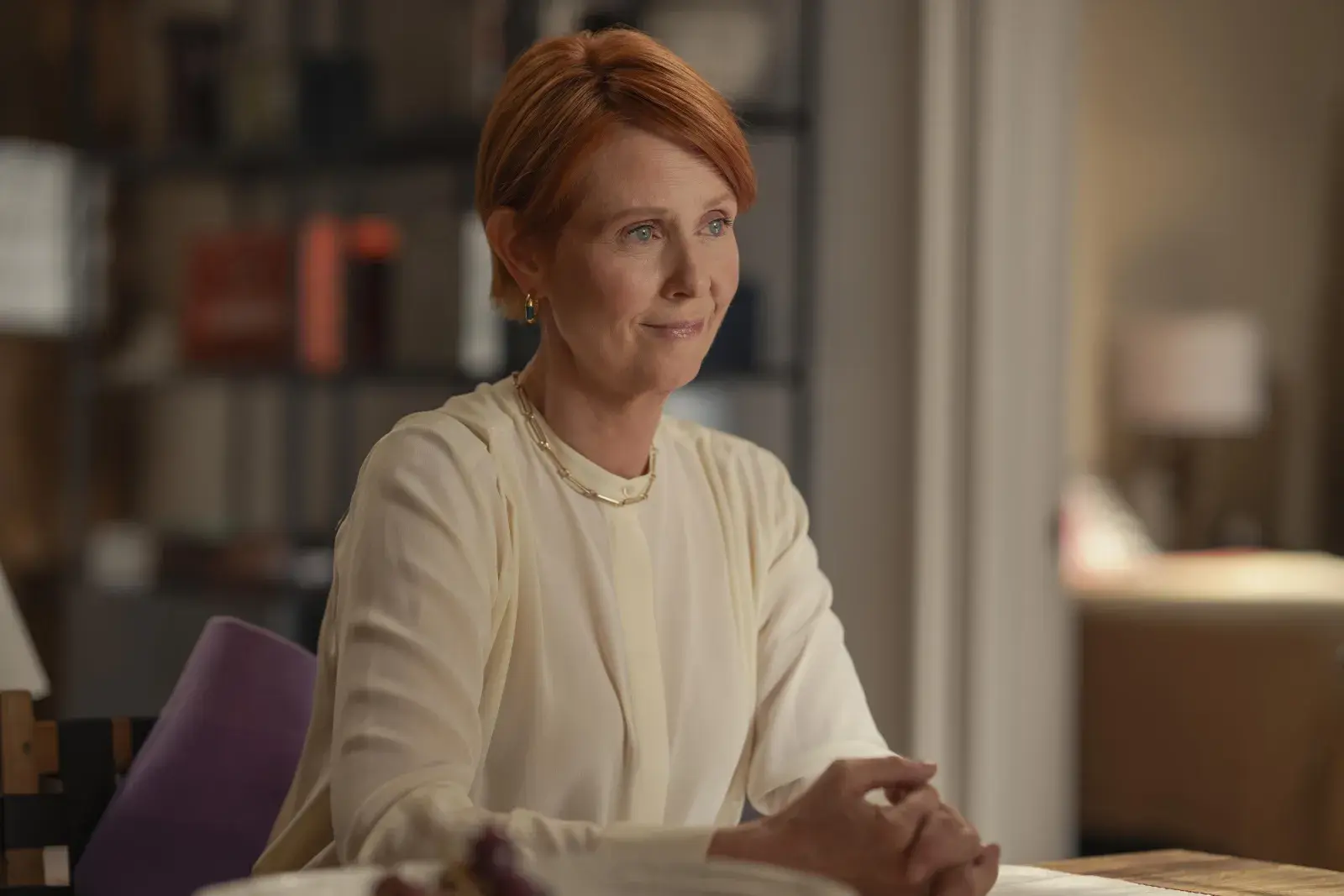 Cynthia Nixon empezó a interpretar a Miranda cuando tenía 31 años.