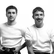 Emmanuel Horvilleur y su hijo en la campaña de Ginebra