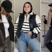 Aunque hoy lo elijamos como abrigo estrella del invierno, el chaleco también funciona genial en media estación.