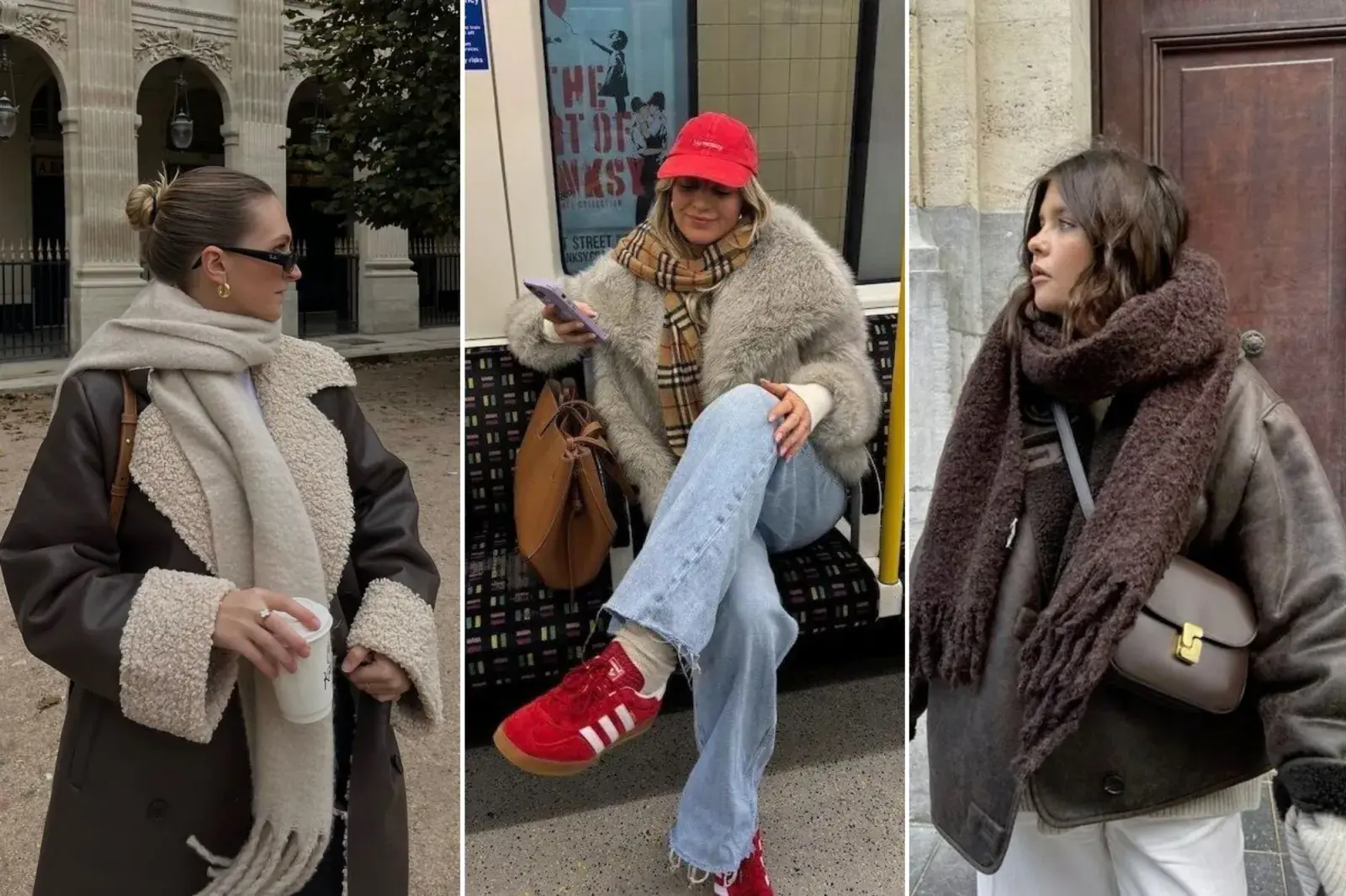 Nieve en Buenos Aires: 10 ideas de looks para estar bien abrigada