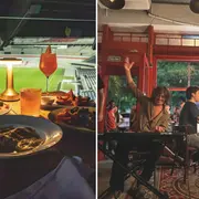 Una vista del Monumental y un piano bar