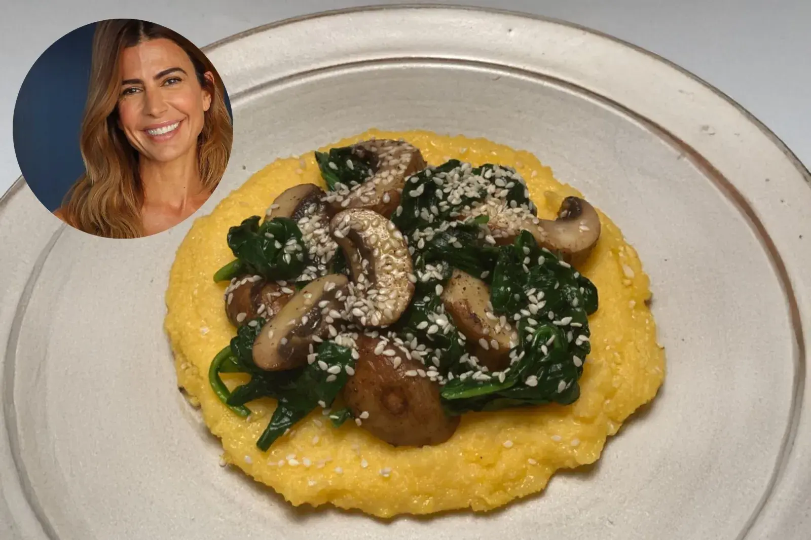 Juliana Awada y su receta infalible de polenta