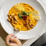 La mejor receta contra el frío: sopa crema de calabaza y zanahoria