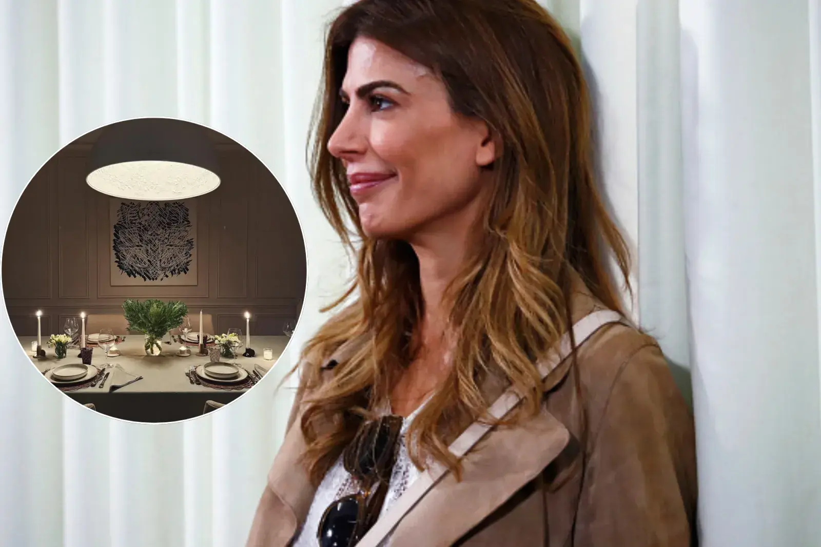 Juliana Awada mostró cómo prepara una mesa para recibir a sus invitados
