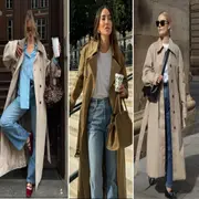 Los trenchs y los pilotos son la prenda que no te puede faltar los días de lluvia.