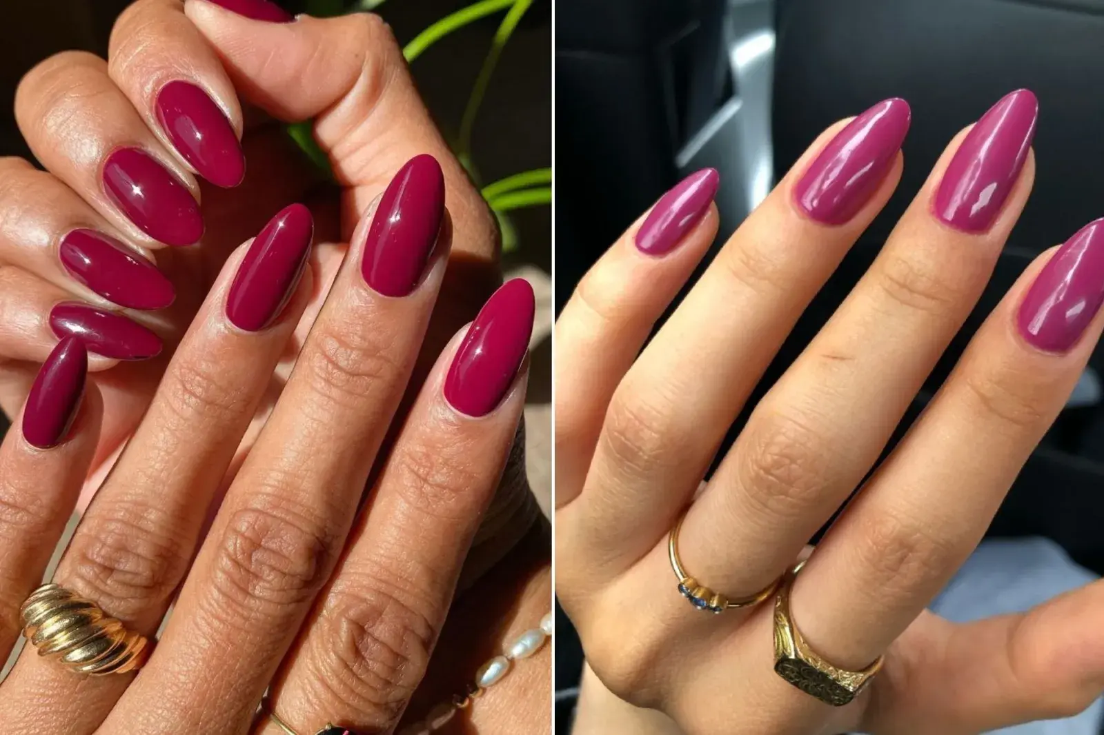 Berry nails: las uñas color fruta que son furor este invierno