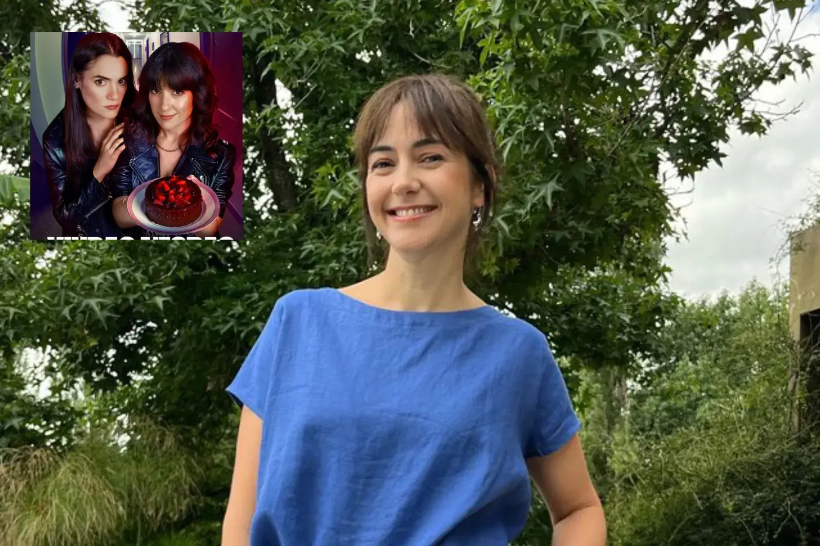 La cocinera Ximena Saénz preparó la torta de la serie Viudas Negras