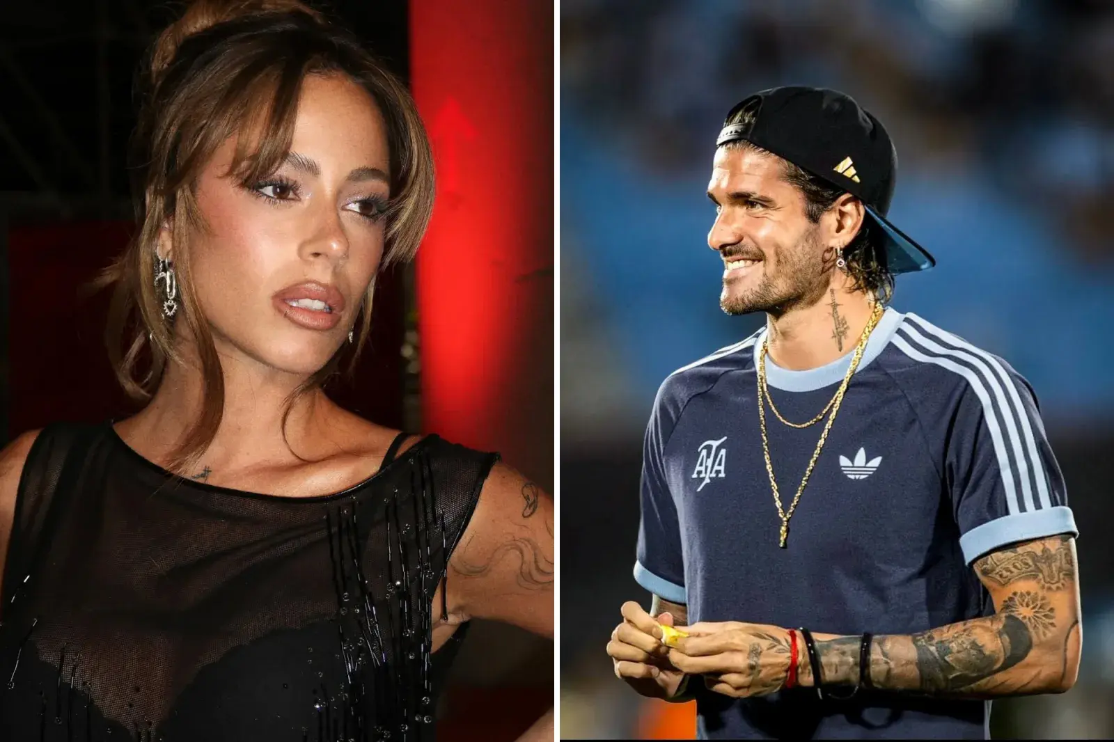 Foto de Tini Stoessel y Rodrigo de Paul.