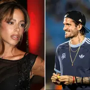 Foto de Tini Stoessel y Rodrigo de Paul.