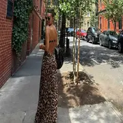 Pampita Ardohain de paseo por Nueva York