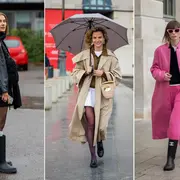 Lluvia en Buenos Aires: 5 looks con botas y trench para salir canchera incluso los días grises