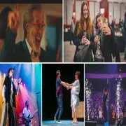 Guillermo Francella, dos chicas en una degustación de vinos, un recital de Bandalos Chinos.