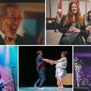 Guillermo Francella, dos chicas en una degustación de vinos, un recital de Bandalos Chinos.