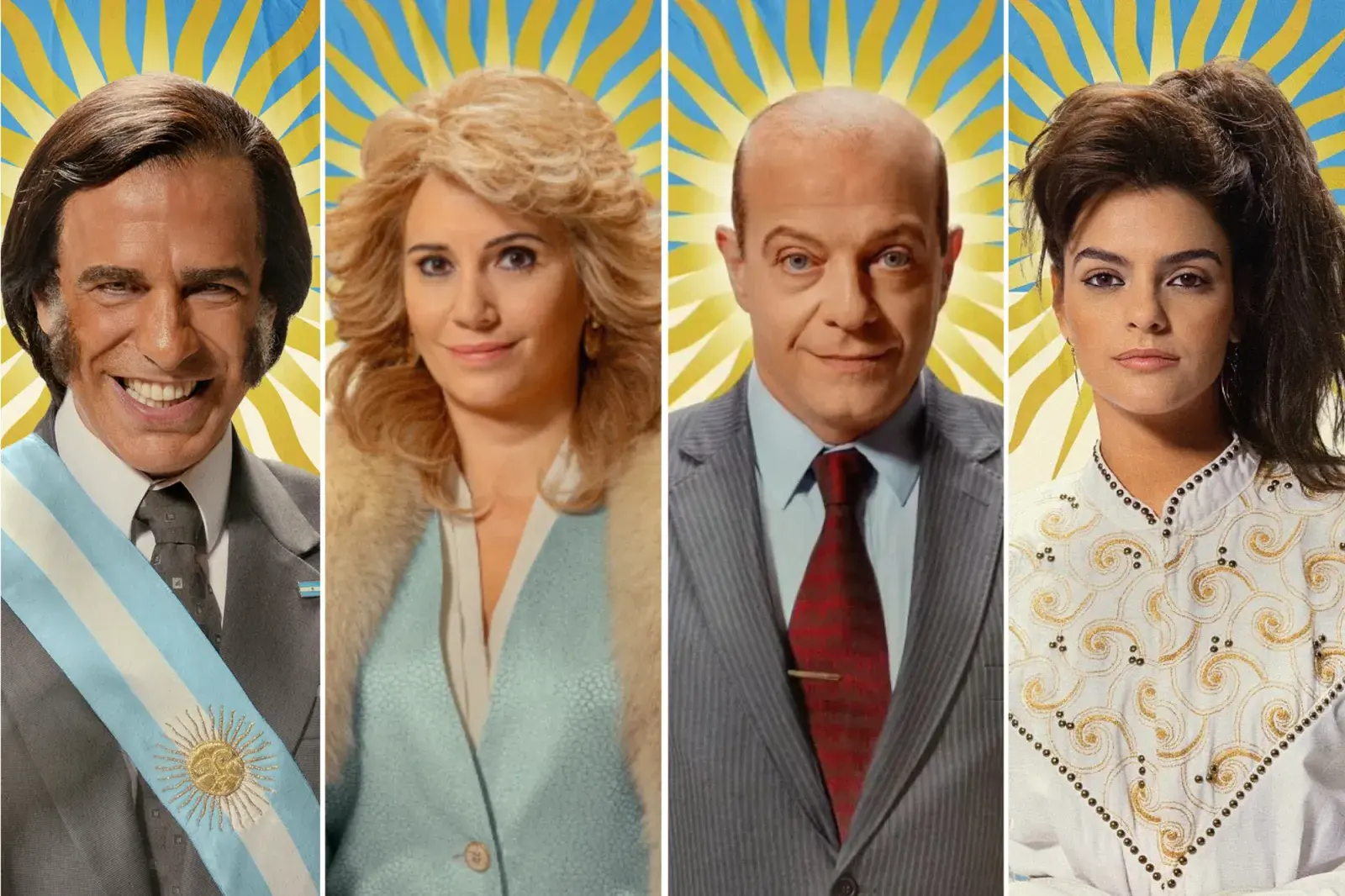 Personajes reales e inventados: quién es quién en Menem, la polémica serie de Prime Video.