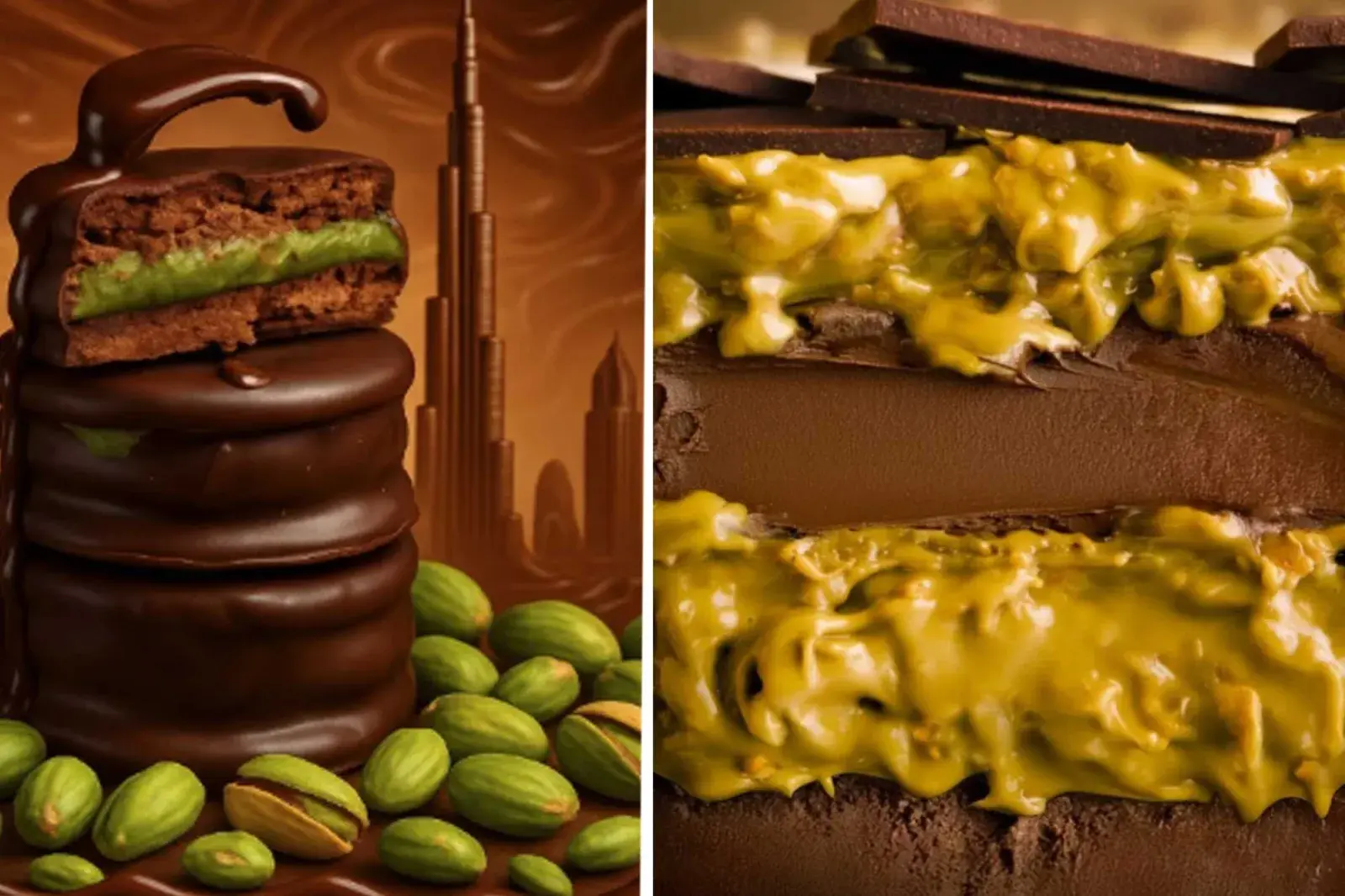 El chocolate Dubai se volvió una de las tentacione smás virales de las redes sociales