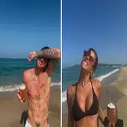 Rodrigo De Paul y Tini Stoessel de vacaciones juntos