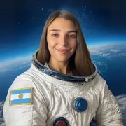 Noel de Castro la primera mujer argentina en volar al espacio: "nunca subestimen el poder de un sueño"