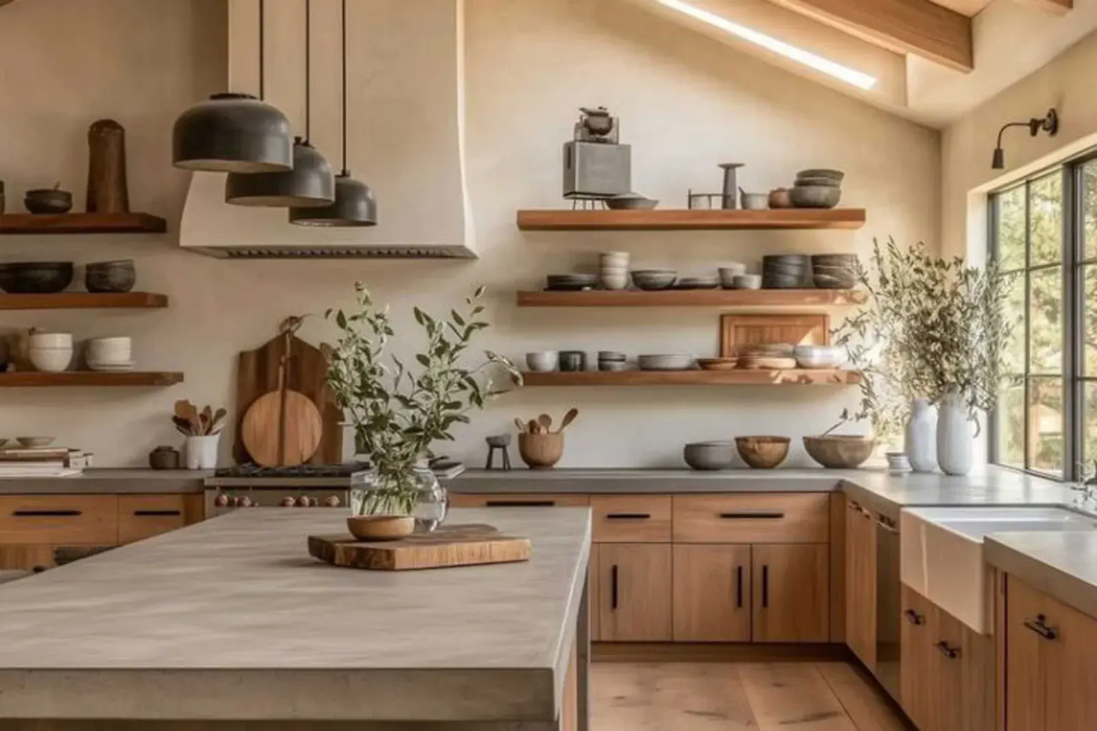 Las cocinas sin módulos superiores se posicionan como la gran tendencia en interiorismo,