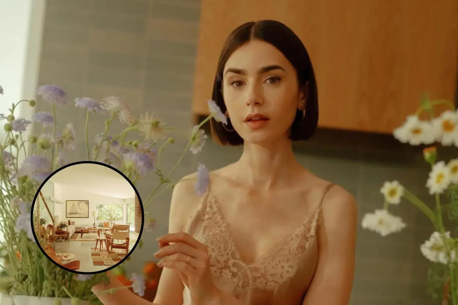 Así es la casa de Lily Collins en Los Ángeles.