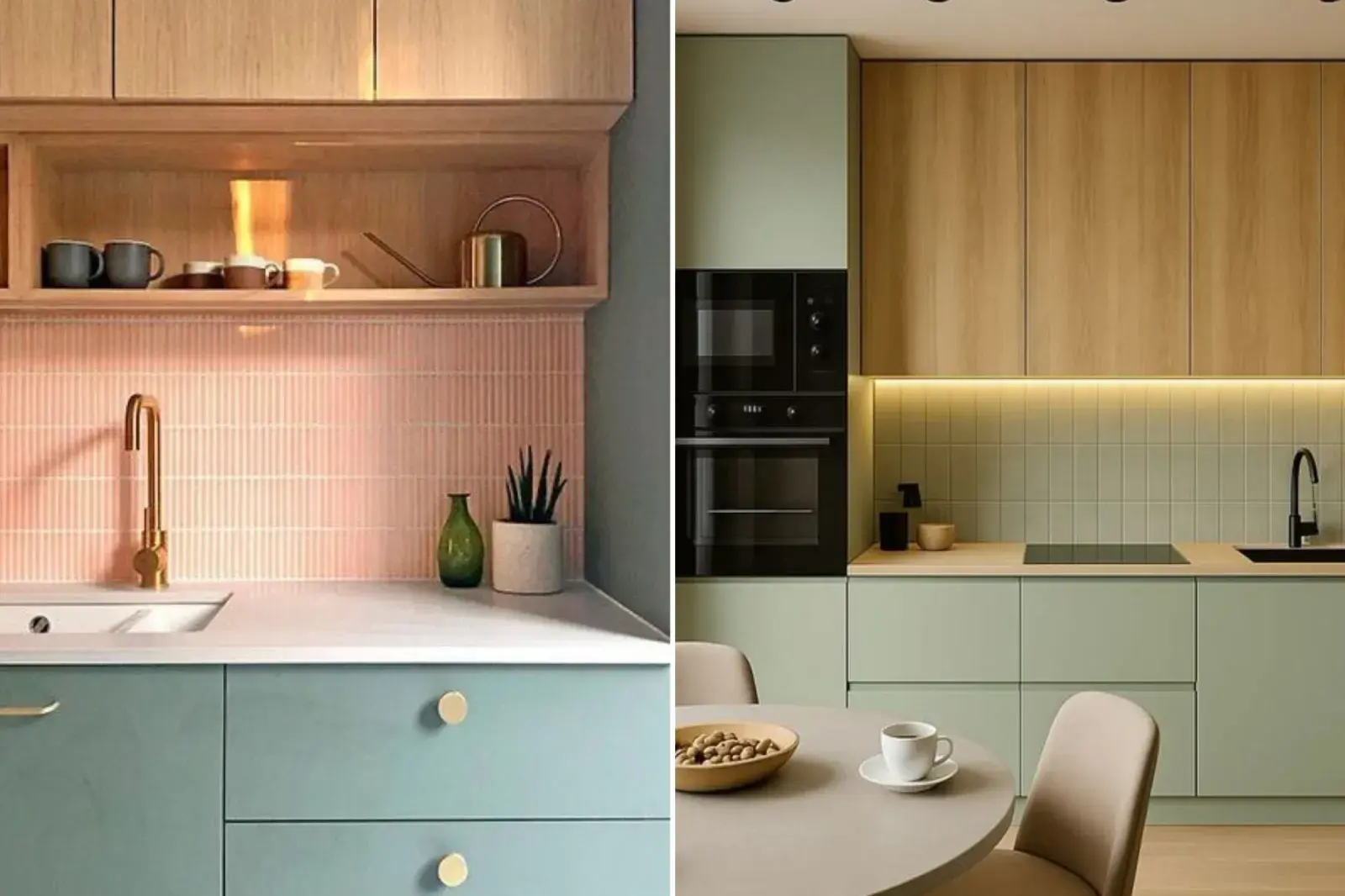 Ni madera de nogal: esta es la tendencia en muebles de cocina que será furor en 2026