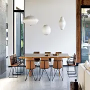 El modelo ‘Saucer Bubble’, diseño original de George Nelson, hoy tiene sus versiones en impresión 3D. 