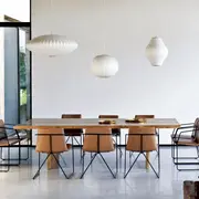 El modelo ‘Saucer Bubble’, diseño original de George Nelson, hoy tiene sus versiones en impresión 3D.