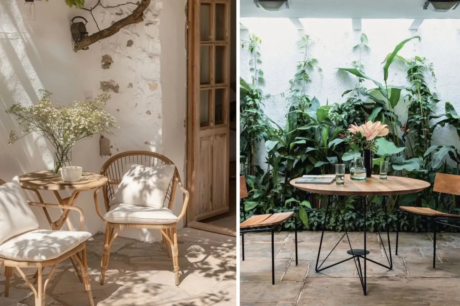 Muebles para patios chicos: ideas y soluciones para optimizar el espacio