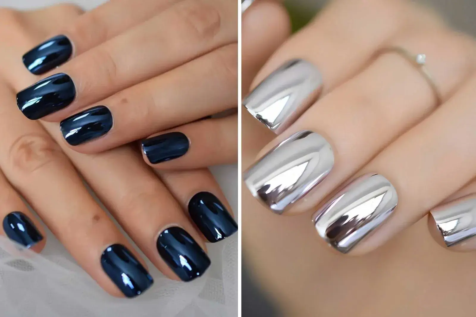 Las uñas charol son la última tendencia en manicura