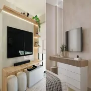 4 ideas de racks de tele funcionales y con estilo para renovar tu living